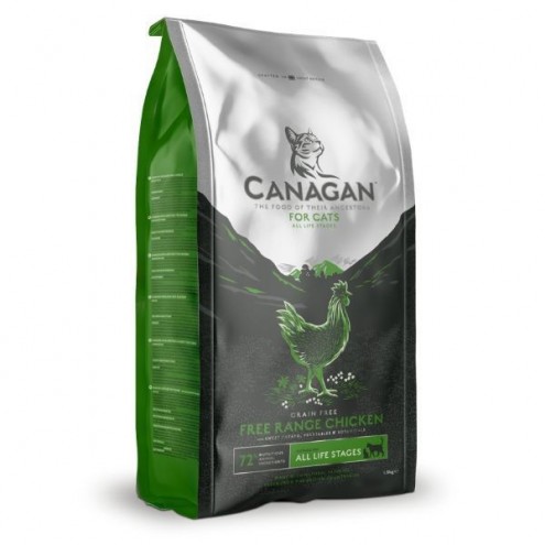 Canagan 無穀物走地雞配方[全貓用]乾貓糧 1.5kg