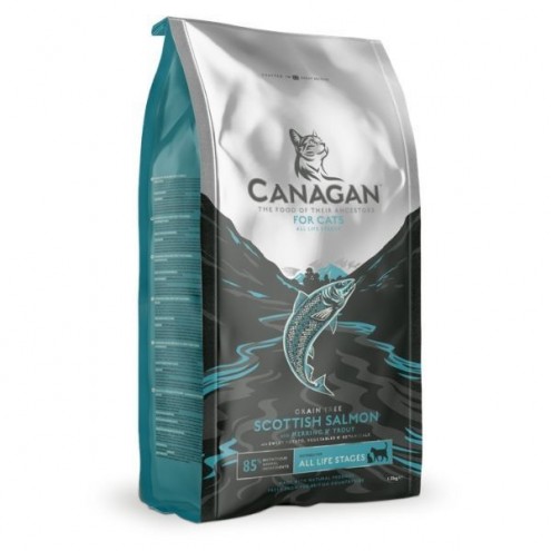 Canagan 無穀物蘇格蘭三文魚配方[全貓用]乾貓糧 1.5kg