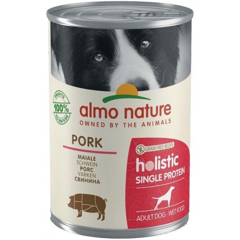 Almo Nature 狗濕糧 - Holistic 單一蛋白 - 豬肉 400g